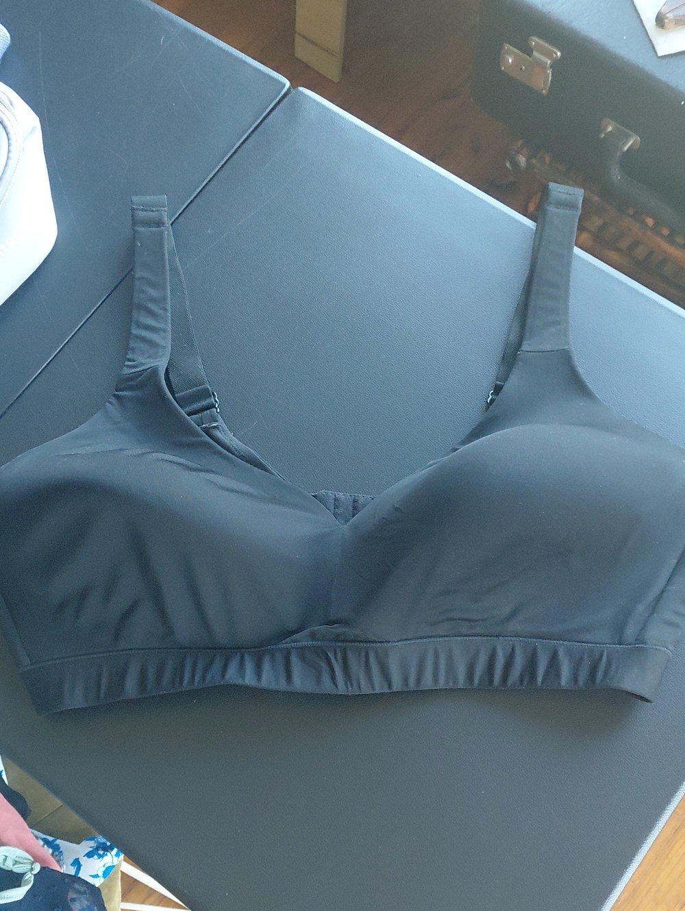 Cacique Black Wireless Seamless Bra